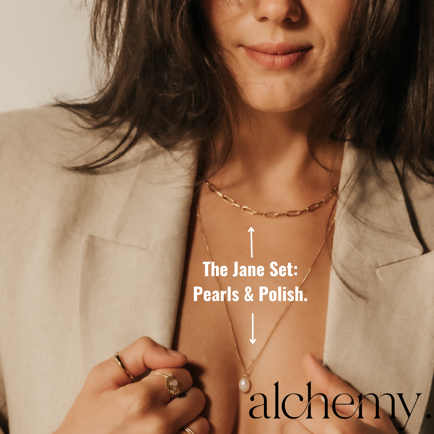 Jane Necklace Set by alchemy.