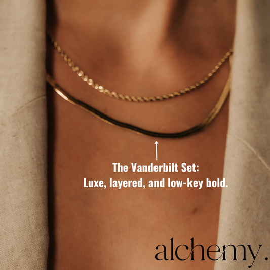 Vanderbilt Necklace Set by alchemy.