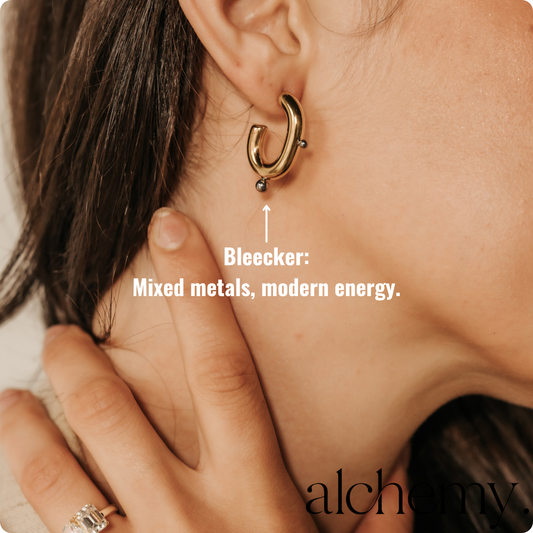 Bleecker Earrings by alchemy.