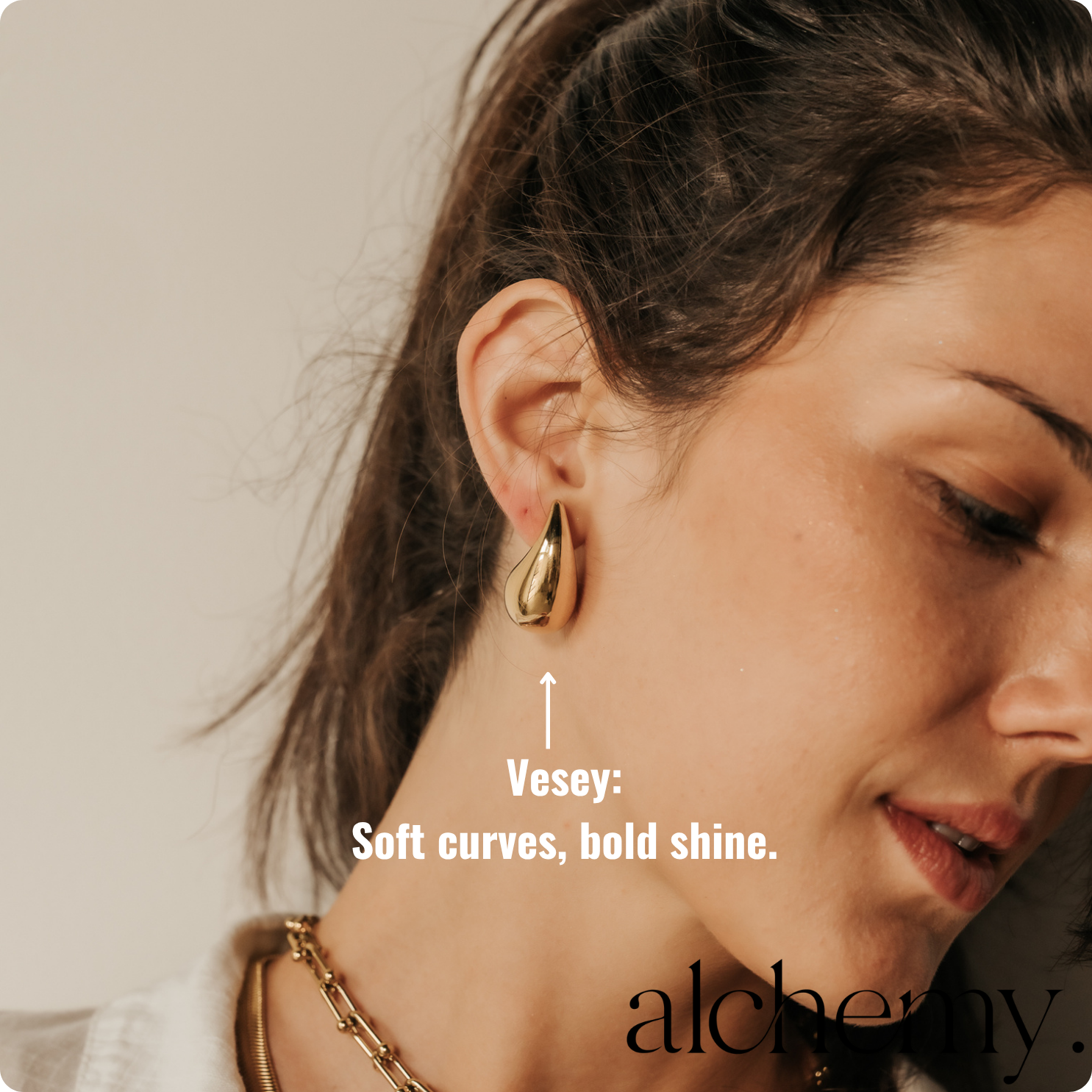 Vesey Earrings by alchemy.
