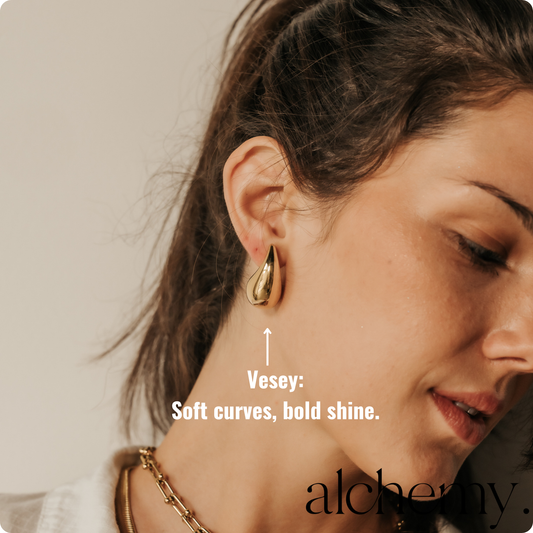 Vesey Earrings by alchemy.