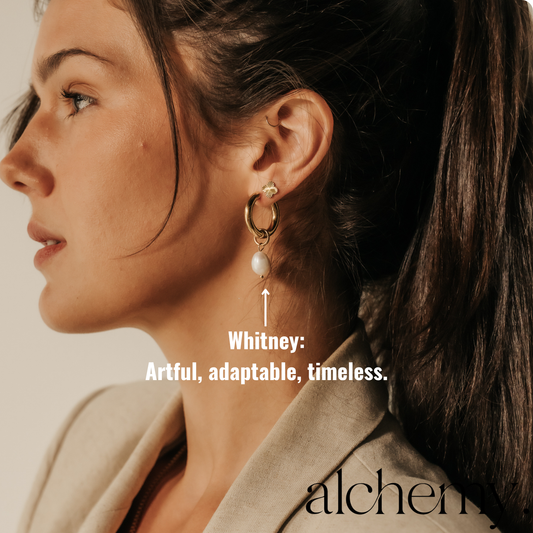 Whitney Earrings by alchemy.