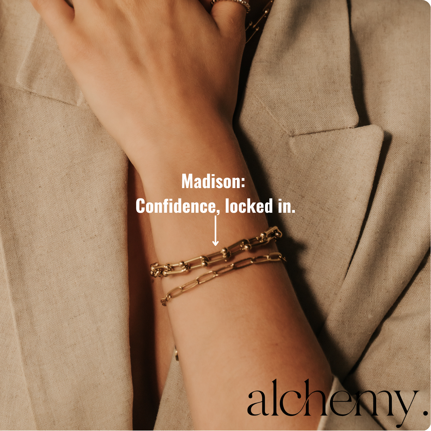 Madison Bracelet by alchemy.