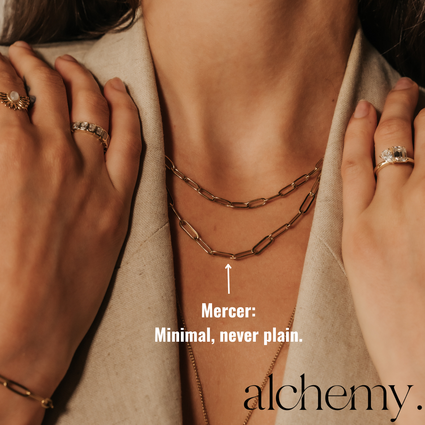 Mercer Necklace by alchemy.