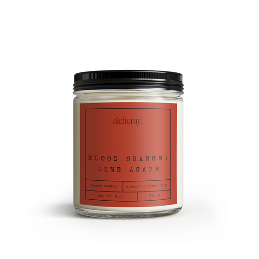 Blood Orange + Lime Agave Candle