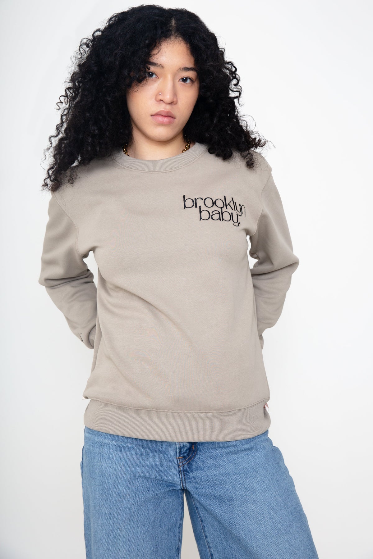 Brooklyn Baby Crewneck by alchemy.
