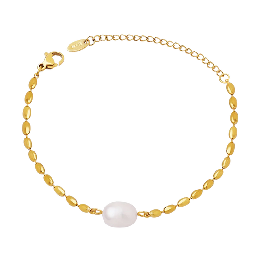 cygnus. Baroque Freshwater Pearl Bracelet