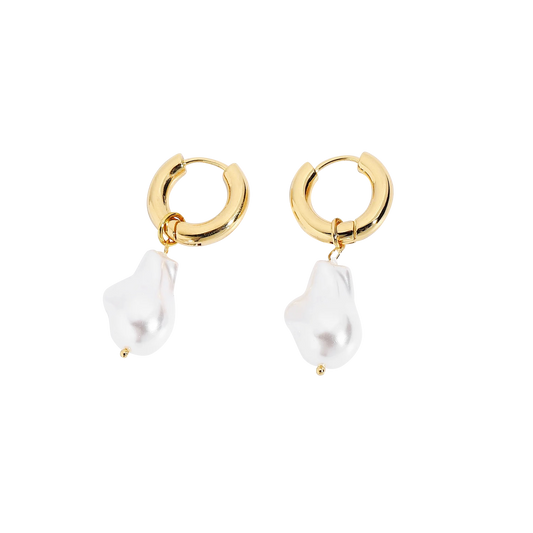 venus. Freshwater Pearl Drop Earrings