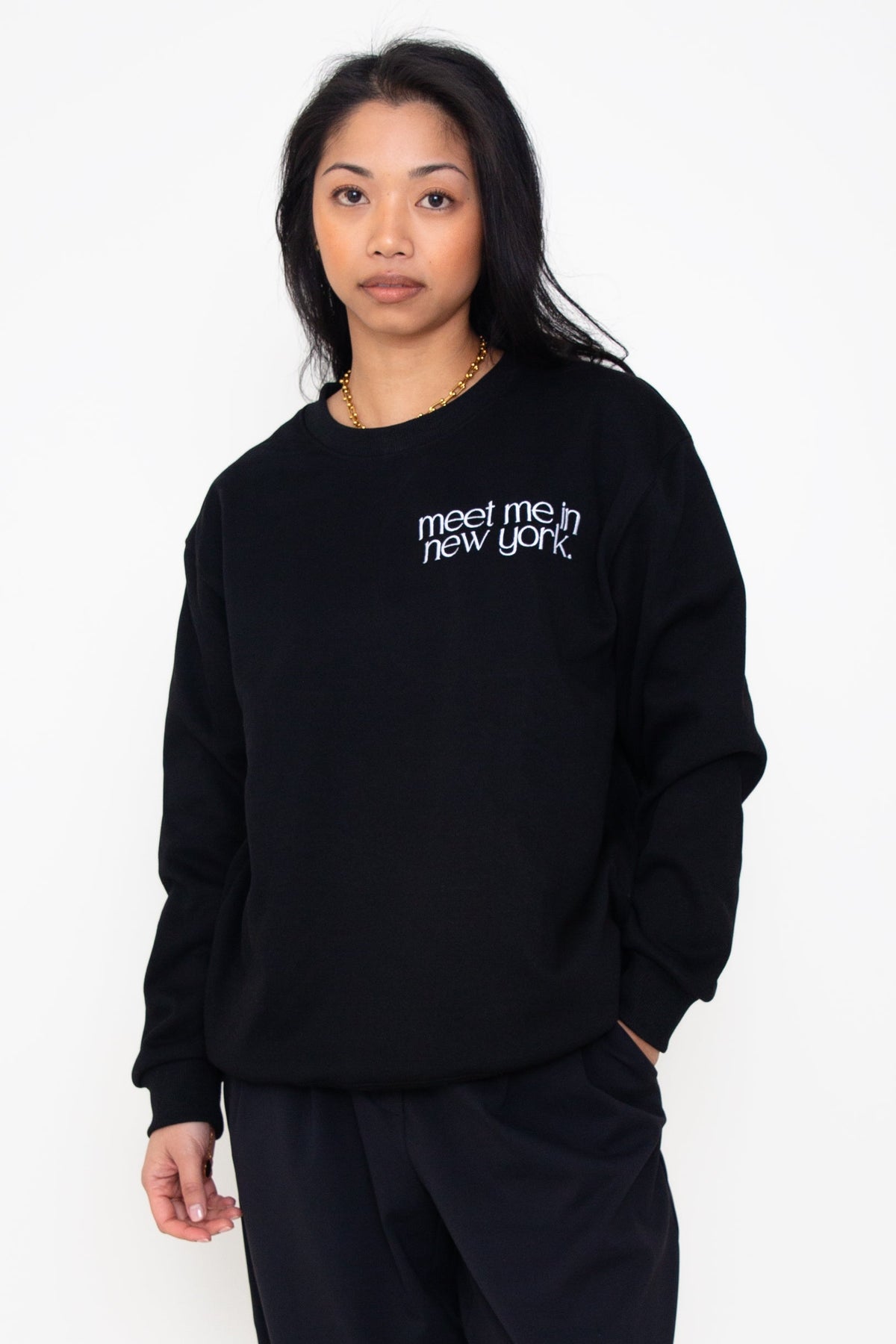Meet Me in New York Crewneck by alchemy.