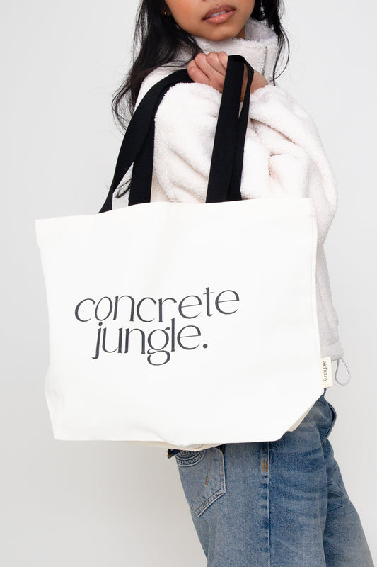 Concrete Jungle™ 16 oz Canvas Tote Bag