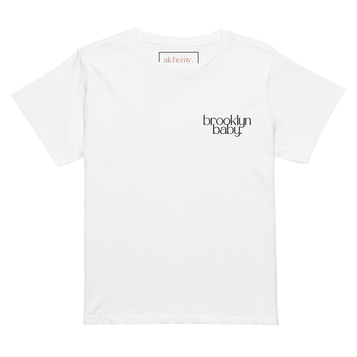 brooklyn baby. tee by alchemy.