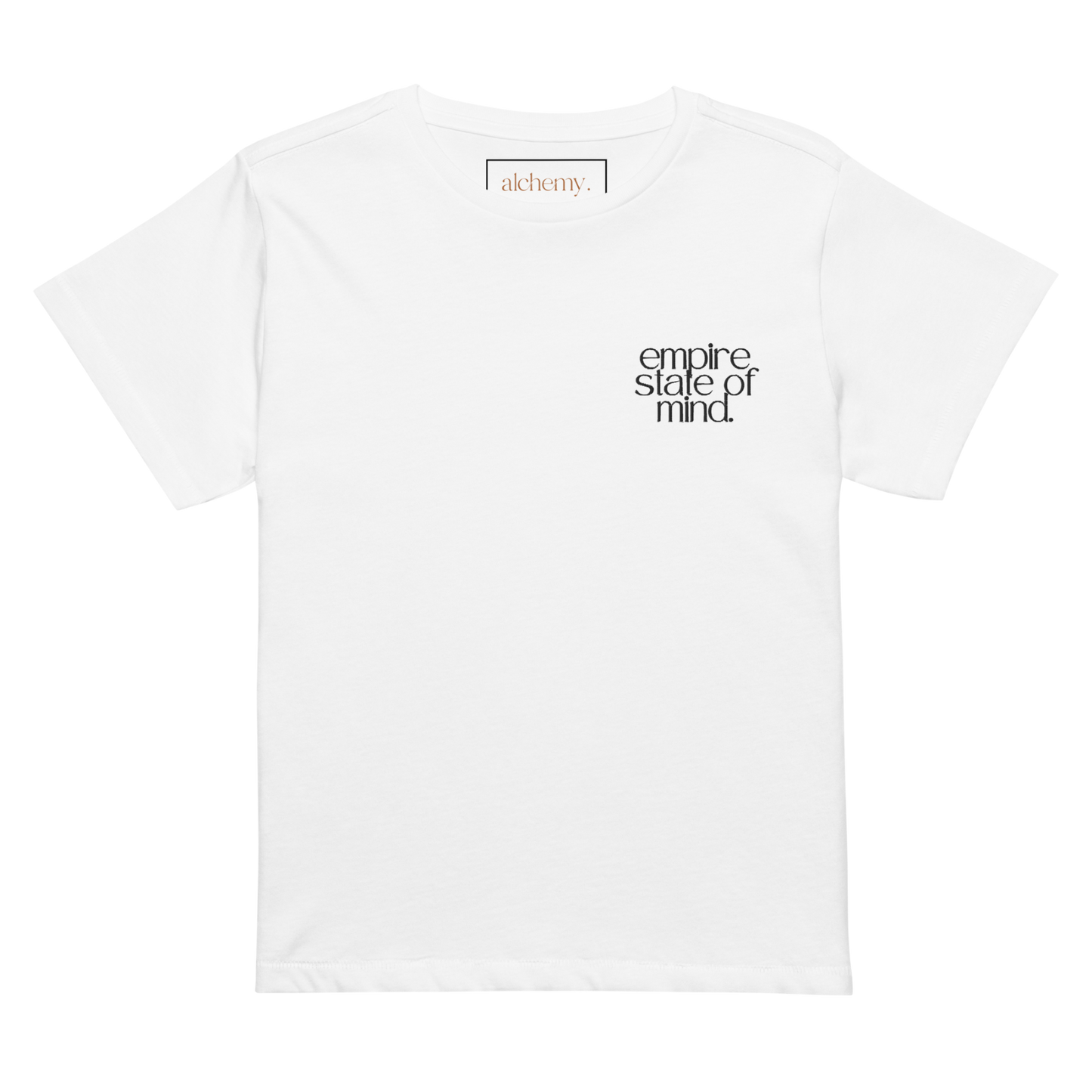empire state of mind. tee by alchemy.