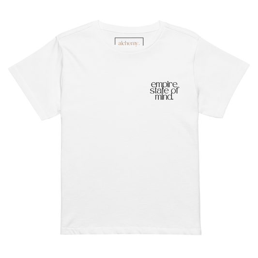 empire state of mind. tee by alchemy.