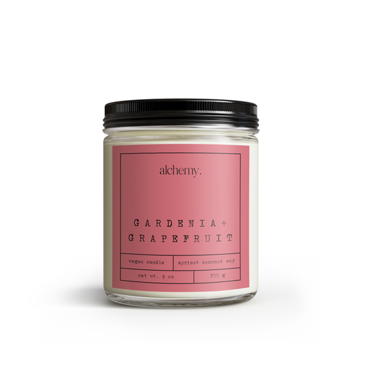 Gardenia + Grapefruit Candle