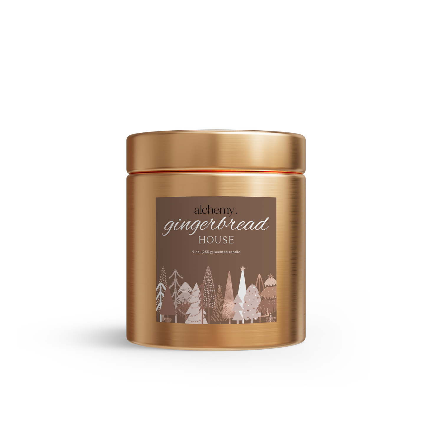 Gingerbread House Holiday Candle