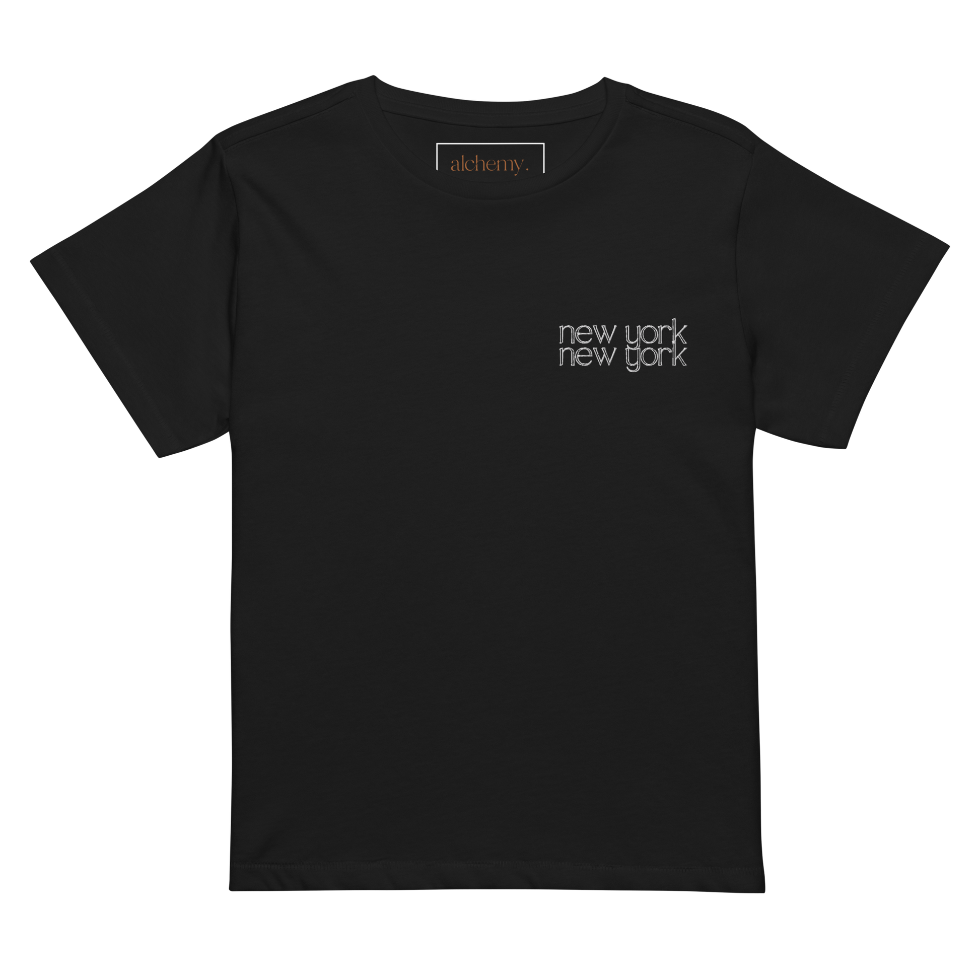 new york, new york. tee by alchemy.