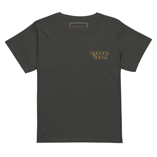 queens finest. tee by alchemy.
