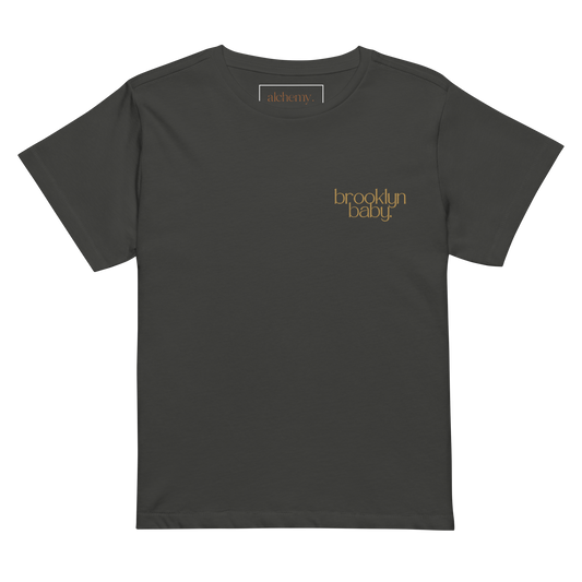brooklyn baby. tee by alchemy.