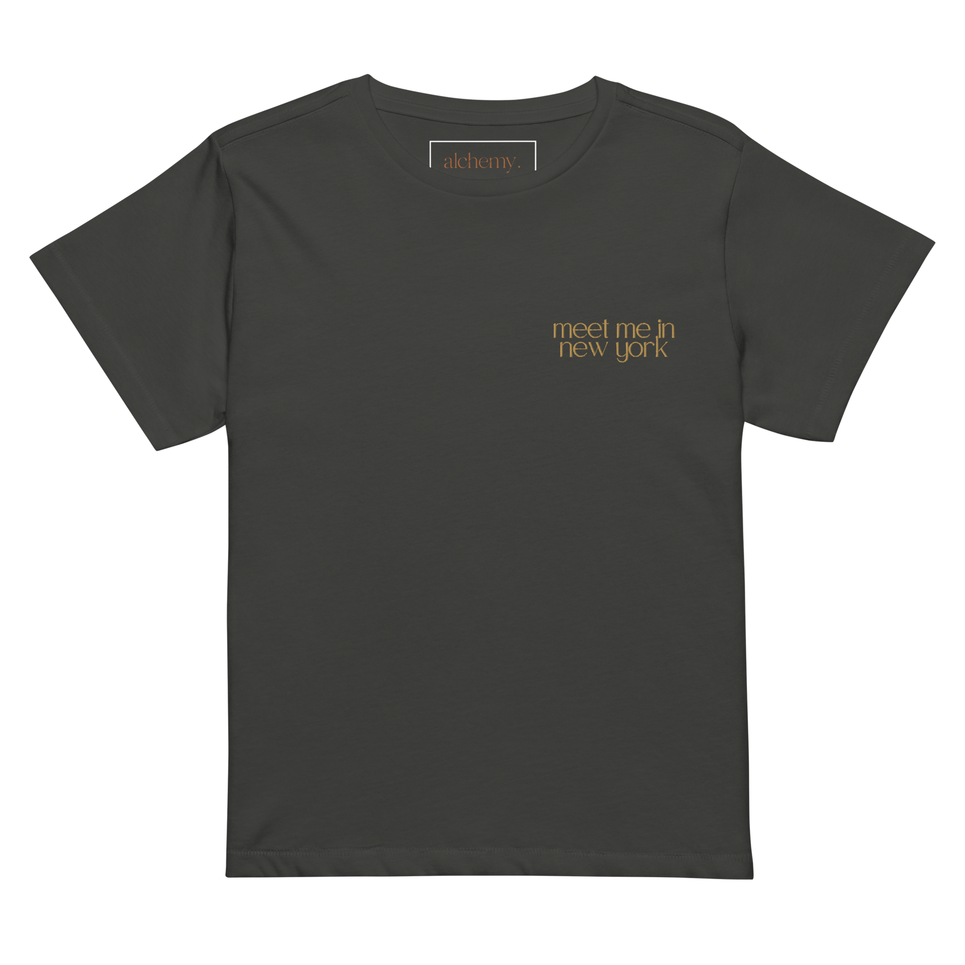 meet me in new york. tee by alchemy.
