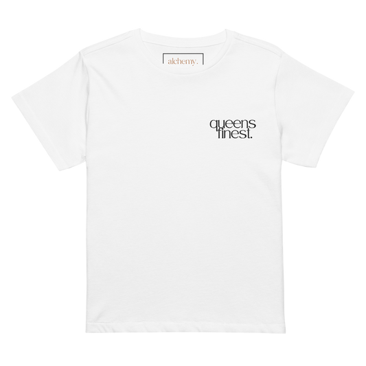 queens finest. tee by alchemy.